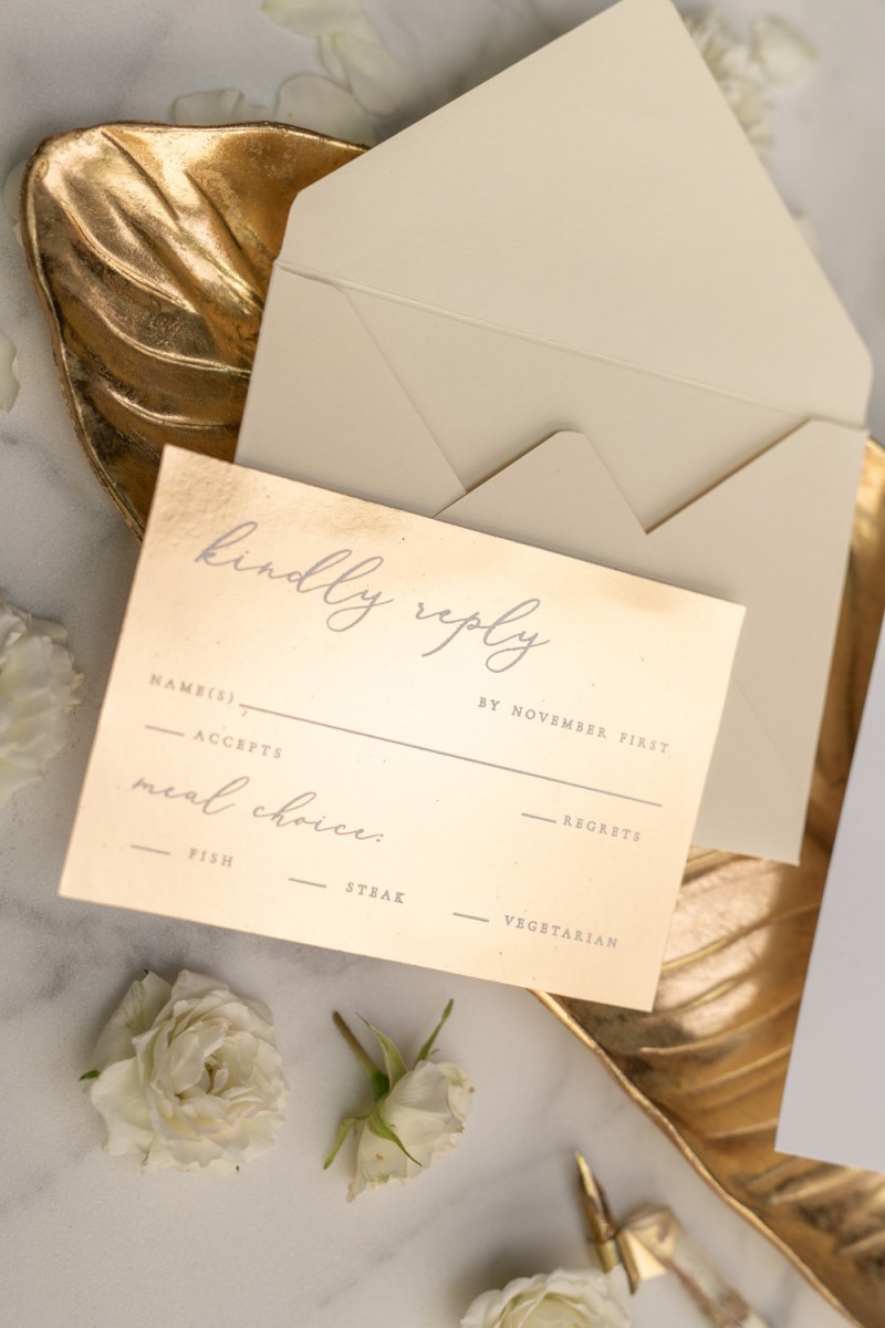 The most beautiful affordable gold wedding invitations – blog MargoAndBees