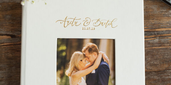 Presonalised Wedding Guest Book, velvet Personalized Wedding Album Photo Booth Book