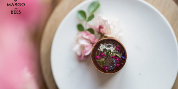 engraved wedding ring box  • personalised rustic ring box • real flowers in epoxy luxury ring box