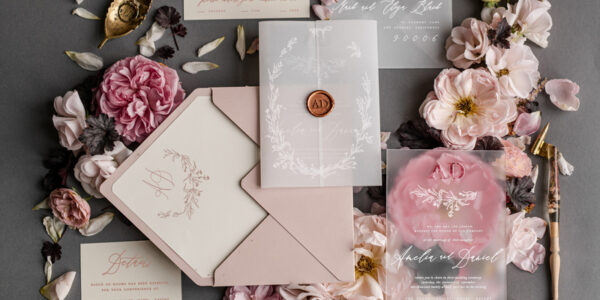 Best wedding invitations, elegant wedding invitations • Romantic Wedding Invites • Handmade wedding Stationery