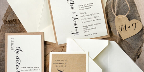 wedding invitation packages glamour