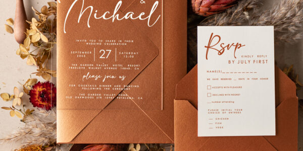 Wedding invitations UK, Elegant wedding invitation Suite • Romantic Wedding Stationery • Luxury wedding Invites