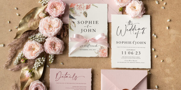 Exceptional wedding invitations, Elegant wedding invitation Suite • Luxury Wedding Invitation Suite • Blush Pink Boho wedding Stationery