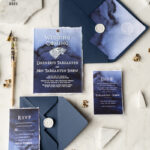 Game of thrones wedding invitations, game of thrones wedding, game of thrones wedding inspiration, winter wedding inspiration, winter wedding invitations, winter invitations, winter cards, acrylic wedding invitations, transparent wedding invitations, acrylic card, navy wedding invitations, watercolor wedding invitations, watercolor cards, watercolor invites, watercolor blue, dark blue wedding invitations, white wedding invitations, white lettering, watercolor wedding stationery