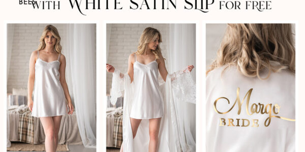 Personalised Satin Robes, Luxury Bride Dressing Gowns, Sexy Lace sleeves Wedding Robes, Get Ready Bridal Robes with name on it, Hen Party Lace Silk Robes