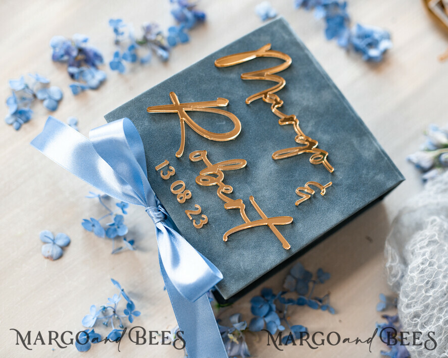 Dusty Blue Bridesmaid Box