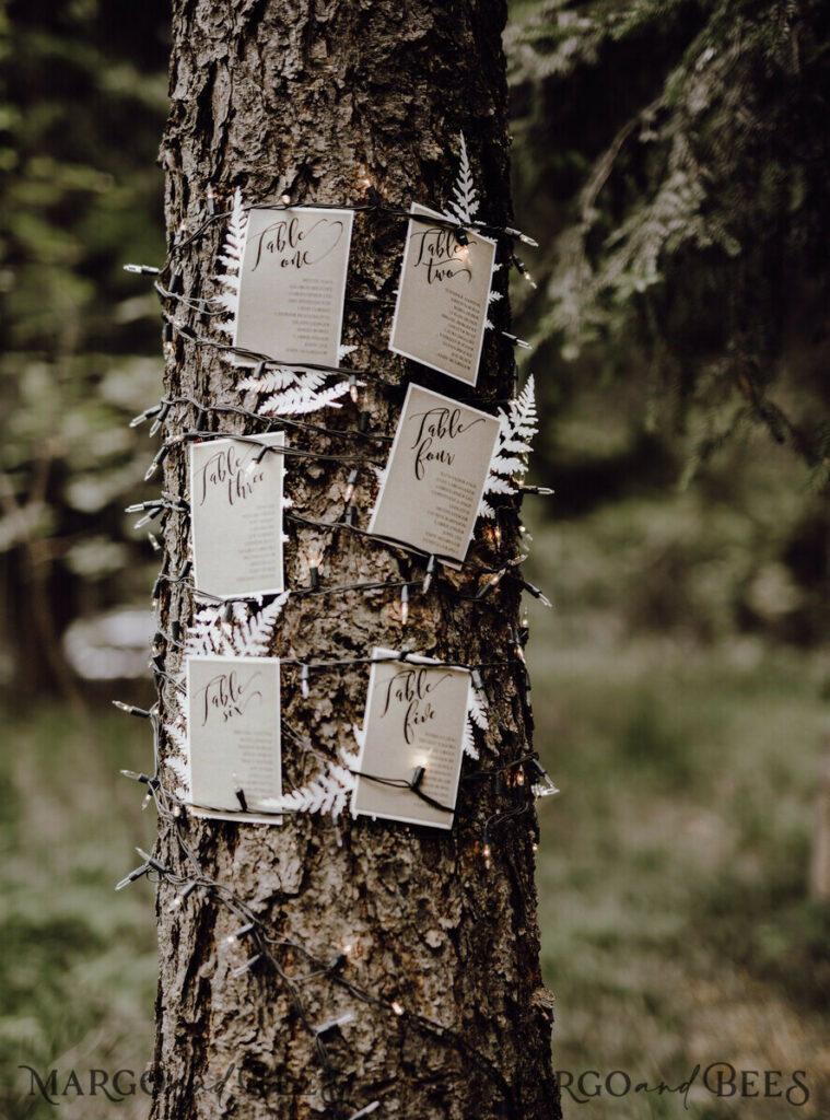 wedding table plan