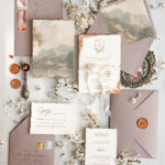 What is customary for wedding invitations?