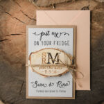 “Handmade Heart Magnets: The Perfect Save the Date”