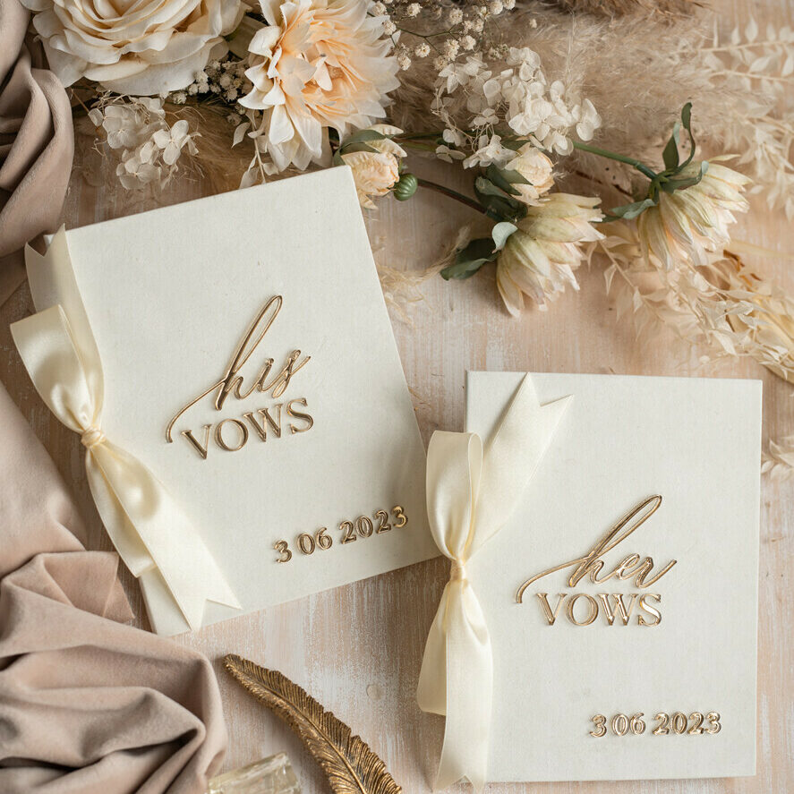 Bride & groom vow books, wedding vows, personalized vow booklets, his and her vow books, custom wedding vow cases, bridal shower gift