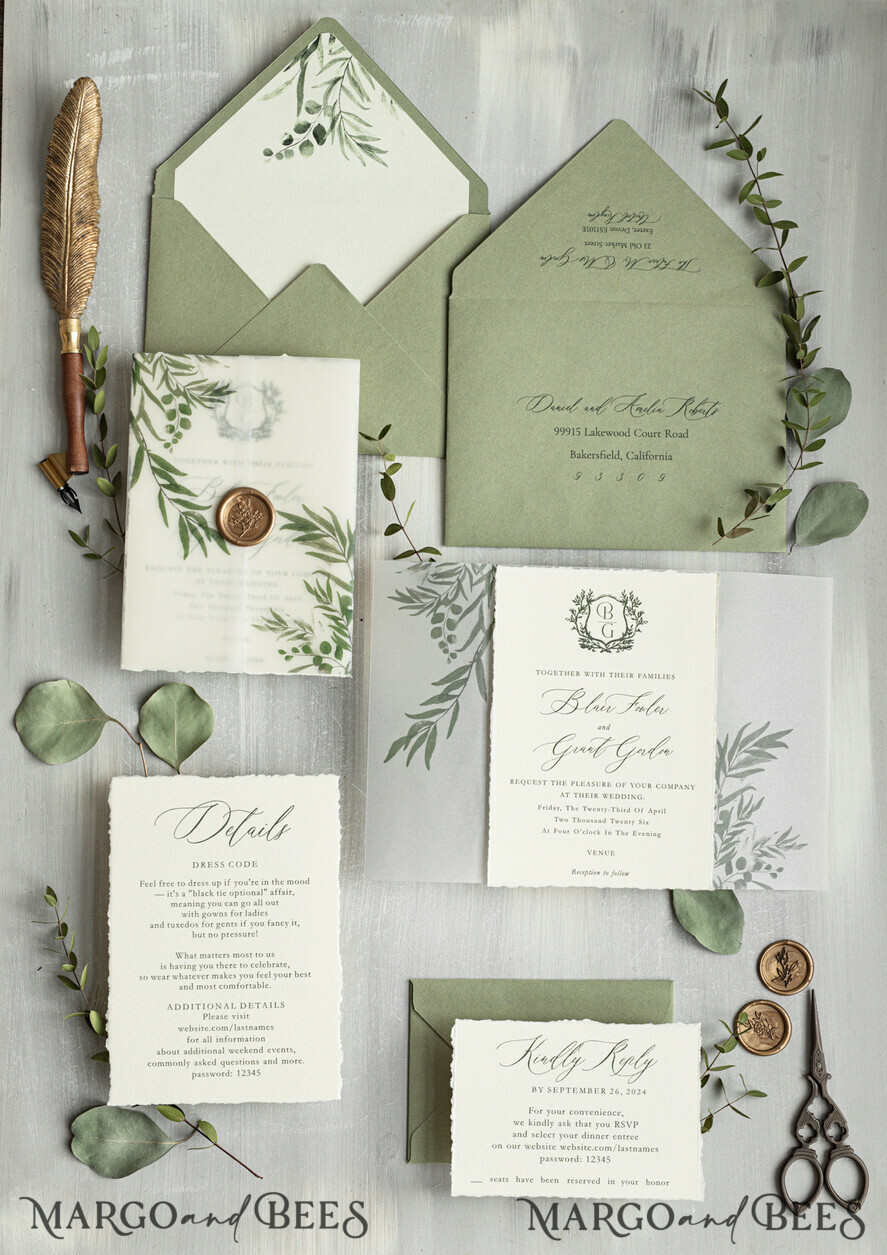 Essentials for a Classical Picturesque Dreamy Romantic Wedding Celebration: Modern Wedding Inspiration with Sage Green, Minimalistic Grey, Velvet & Plant Accents