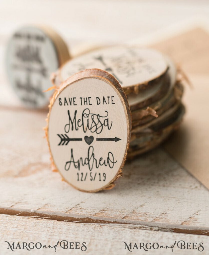 Bespoke wedding save the date, Magnets for Your Wedding