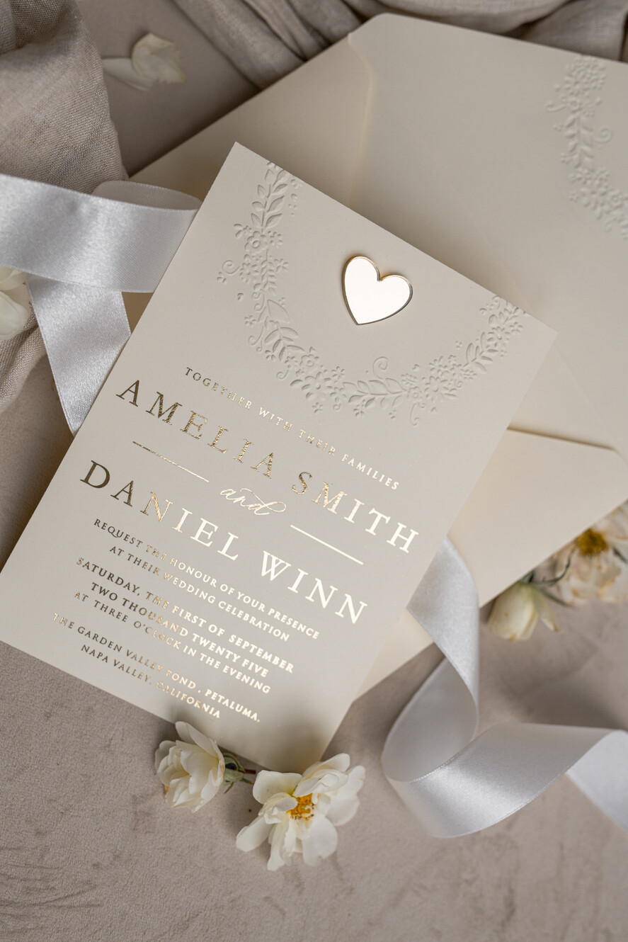 New Collection 2025 Fine Art Wedding Invitations: Timeless Elegance in Every Detail