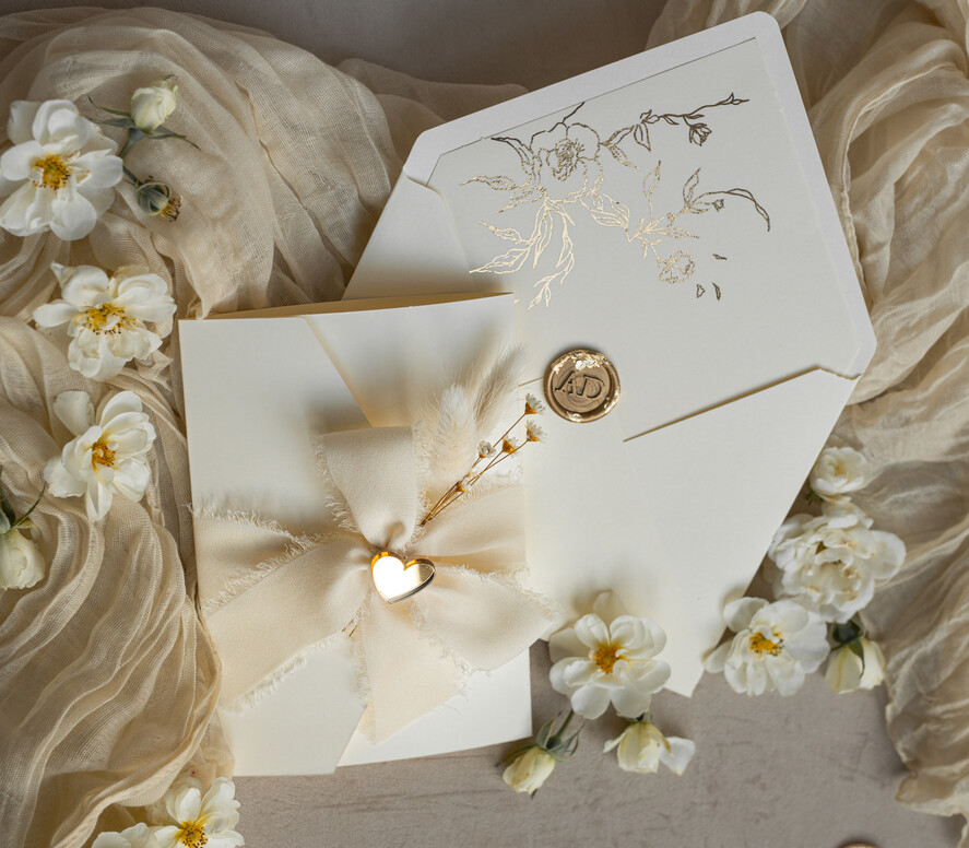 Elegant Ivory & Gold Wedding Inspiration: Timeless Details for a Romantic Celebration