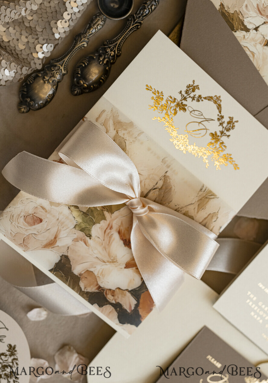 Timeless Vintage Elegance: A Gold, Beige, and Baroque-Inspired Wedding Theme