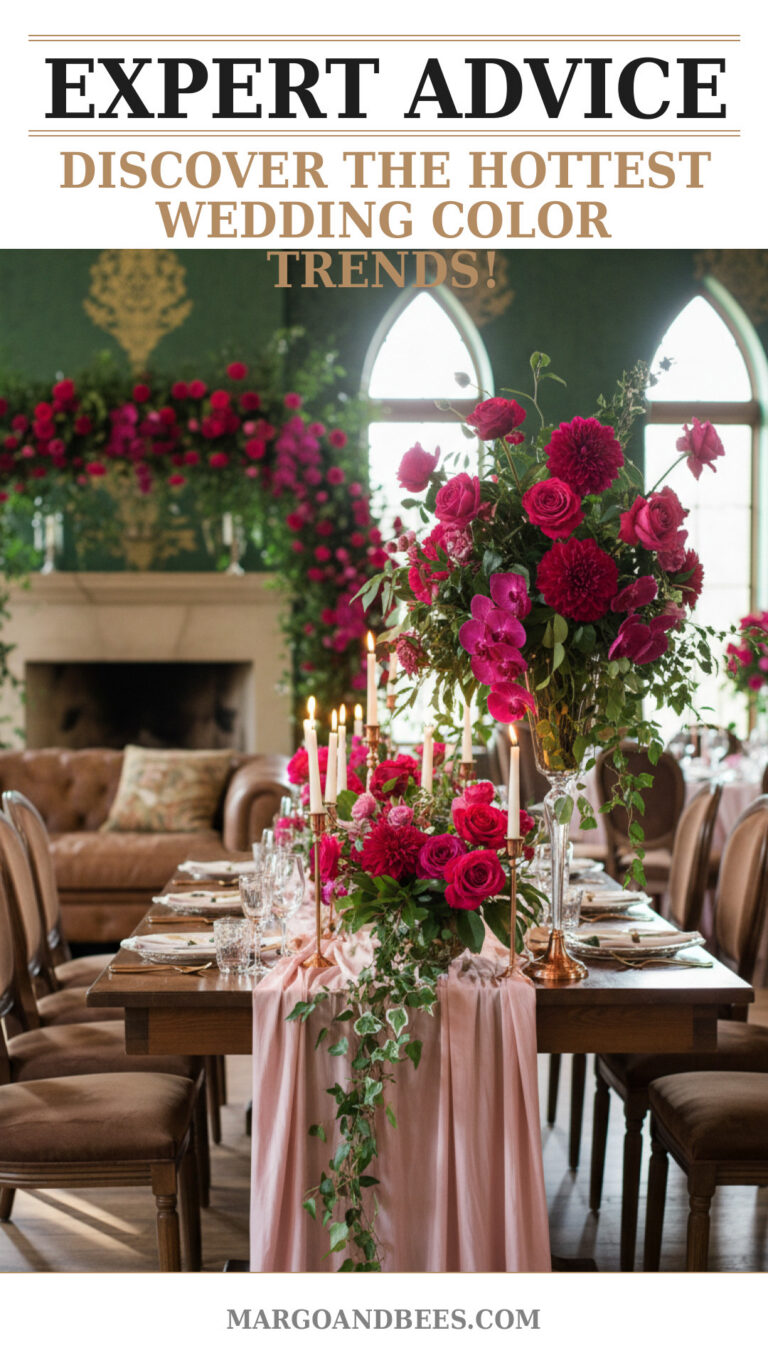 2026 Wedding Color Trends: Design a Stunning Multi-Color Palette!