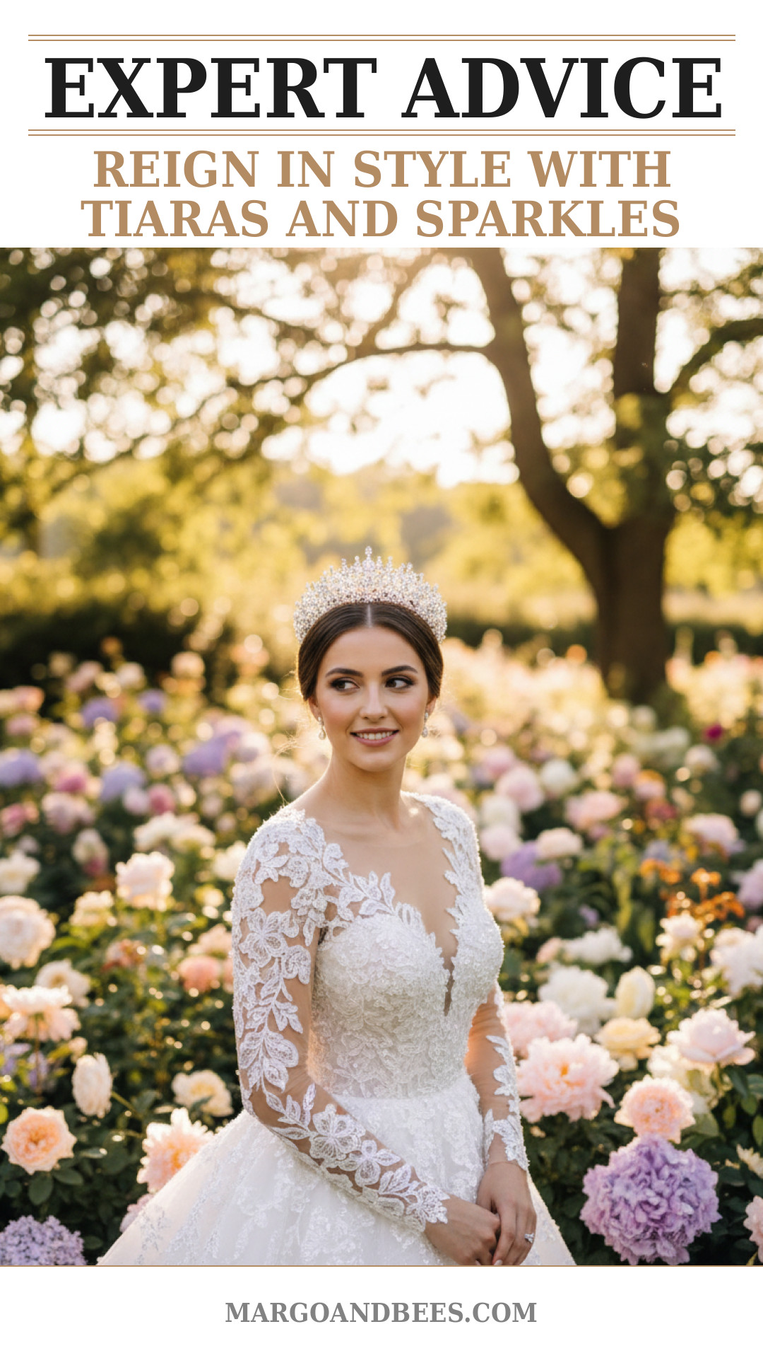 2026 Bridal Accessory Trends: Tiaras & Sparkles for Your Wedding Day Look-0