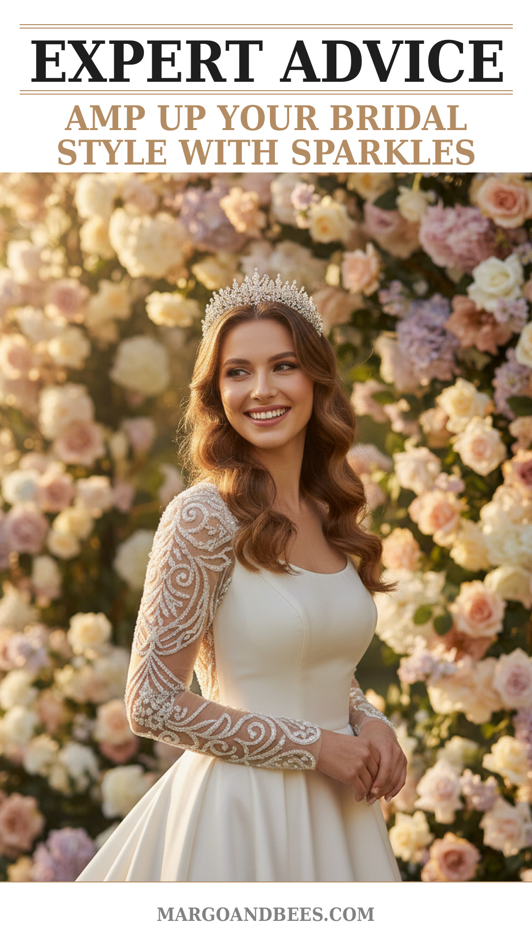2026 Bridal Accessory Trends: Tiaras & Sparkles for Your Wedding Day Look-2