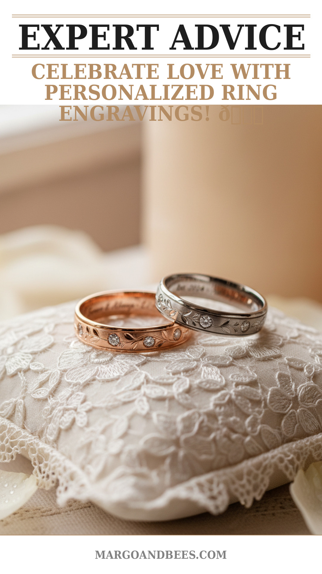 100 Meaningful Engraving Ideas for Wedding Rings to Personalize Your Love Story-0