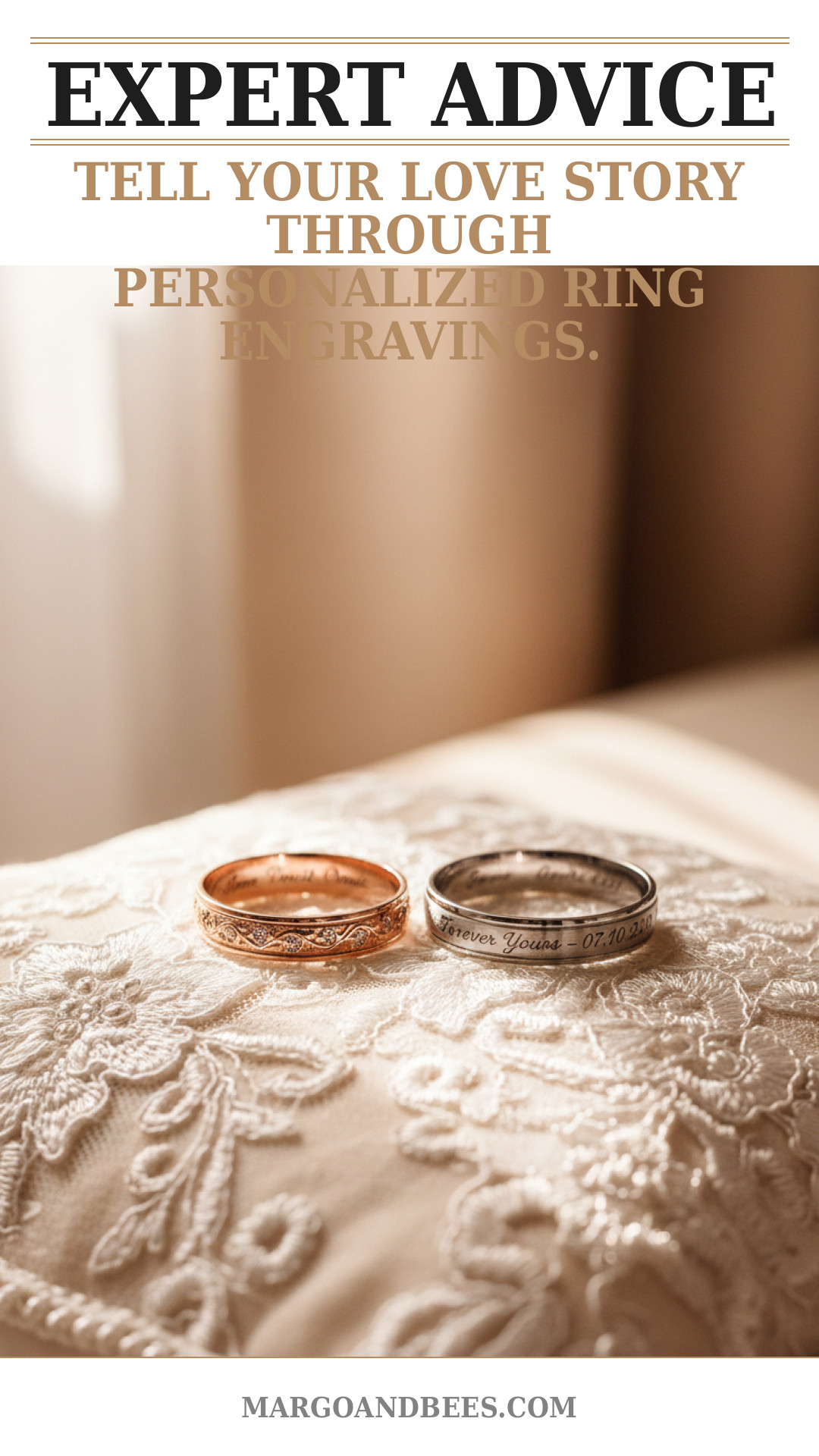 100 Meaningful Engraving Ideas for Wedding Rings to Personalize Your Love Story-1
