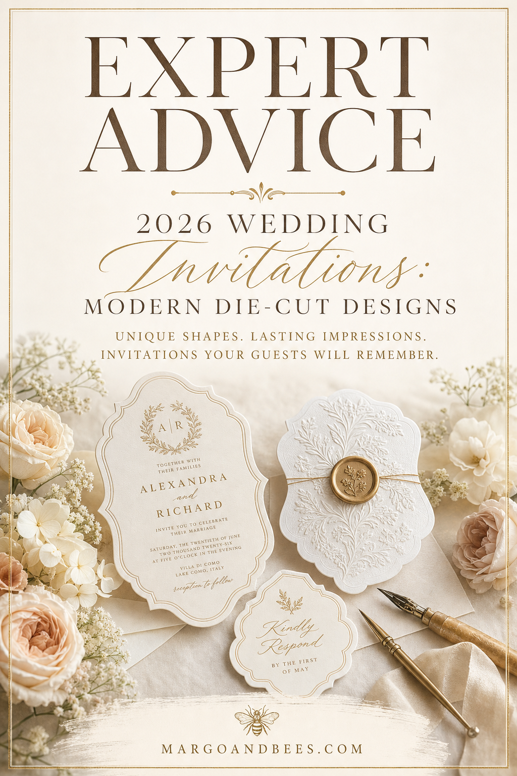 2026 Wedding Invitation Trends: Sculptural Die-Cuts & Sustainable Styles-4