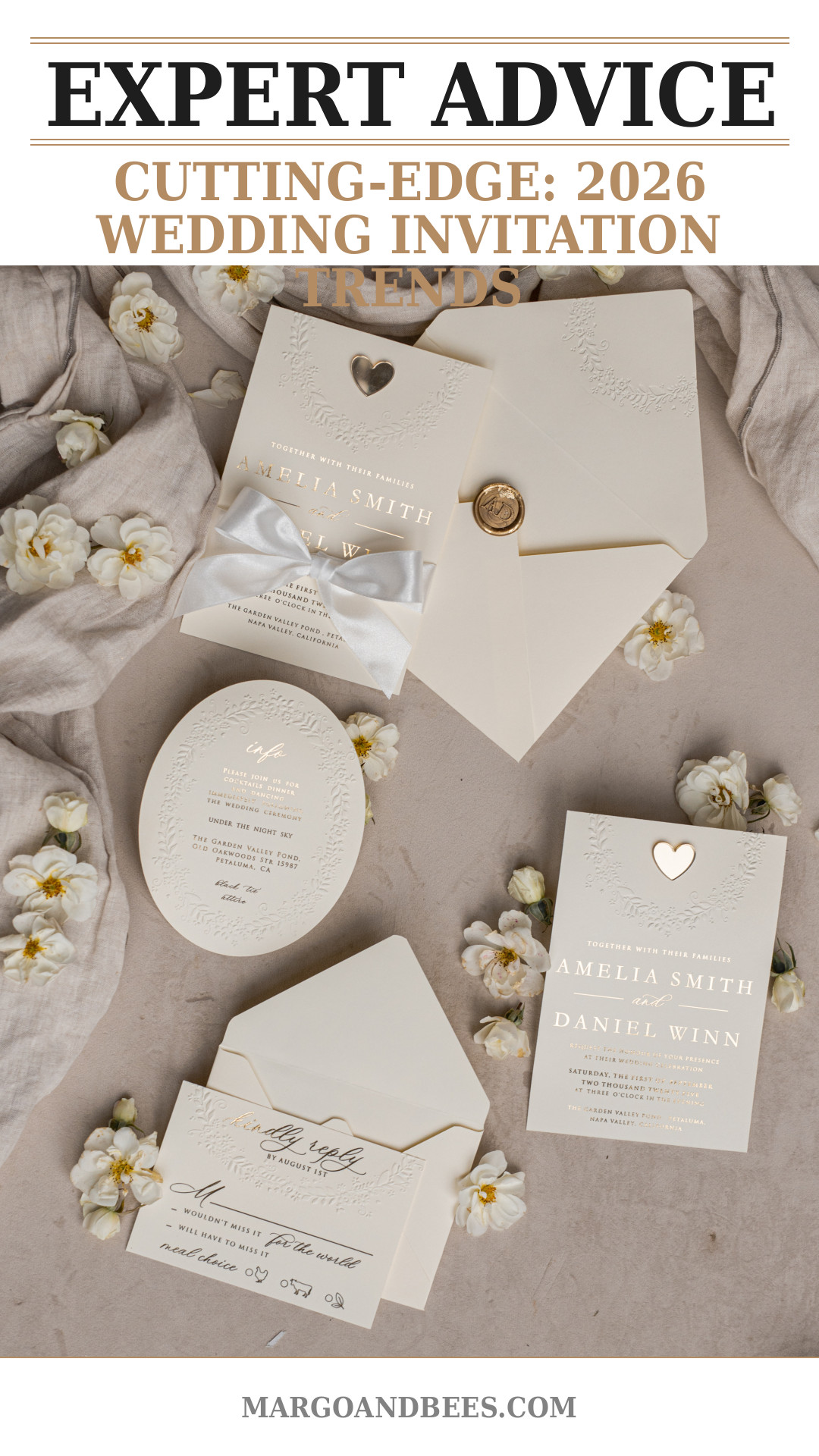 2026 Wedding Invitation Trends: Sculptural Die-Cuts & Sustainable Styles-1