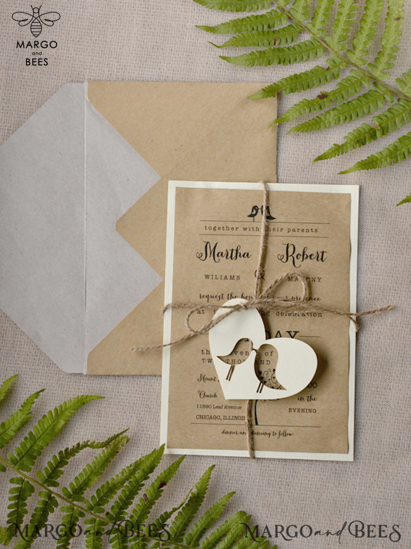 wedding invitations suite modern designed  -3