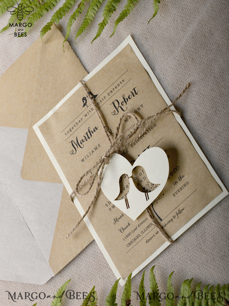 wedding invitations suite modern designed  -4