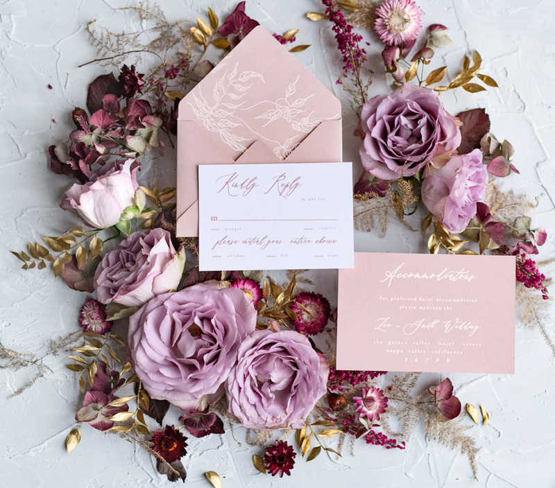 Affordable wedding invitations, Elegant wedding invitation Suite • Romantic Wedding Stationery • Luxury wedding Invites-7