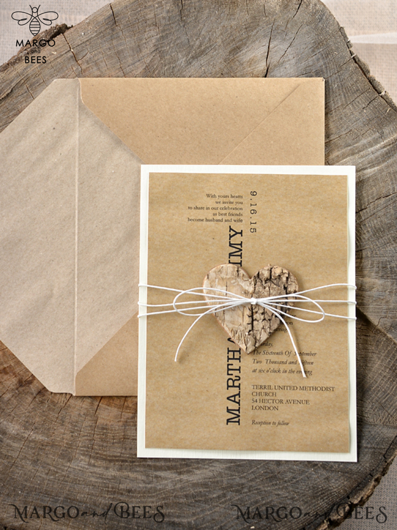 custom wedding invitations romantic  -0