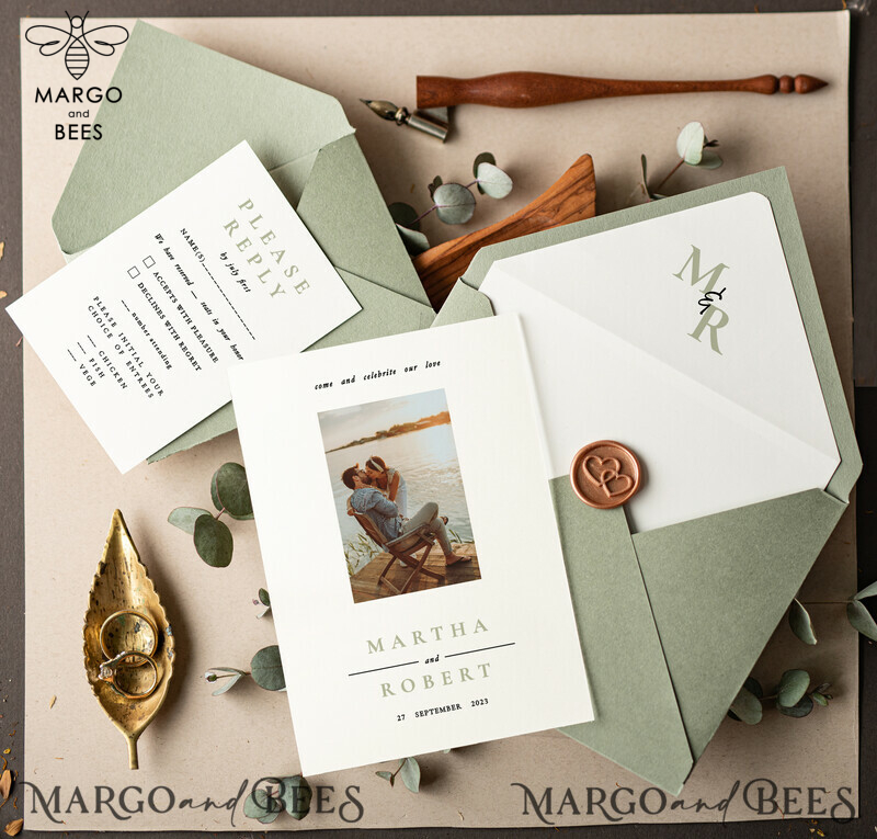 10 Elegant and Romantic Wedding Invitation Photo Ideas for a Luxury Wedding Suite-1