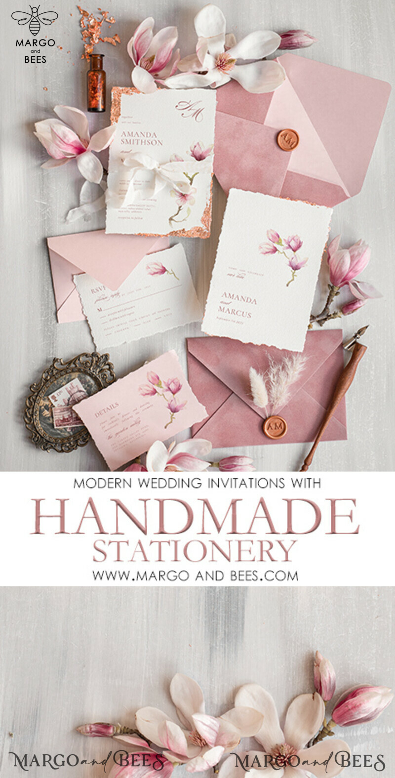Stylish and Sophisticated: Handmade Wedding Invites for Classic UK Weddings-3