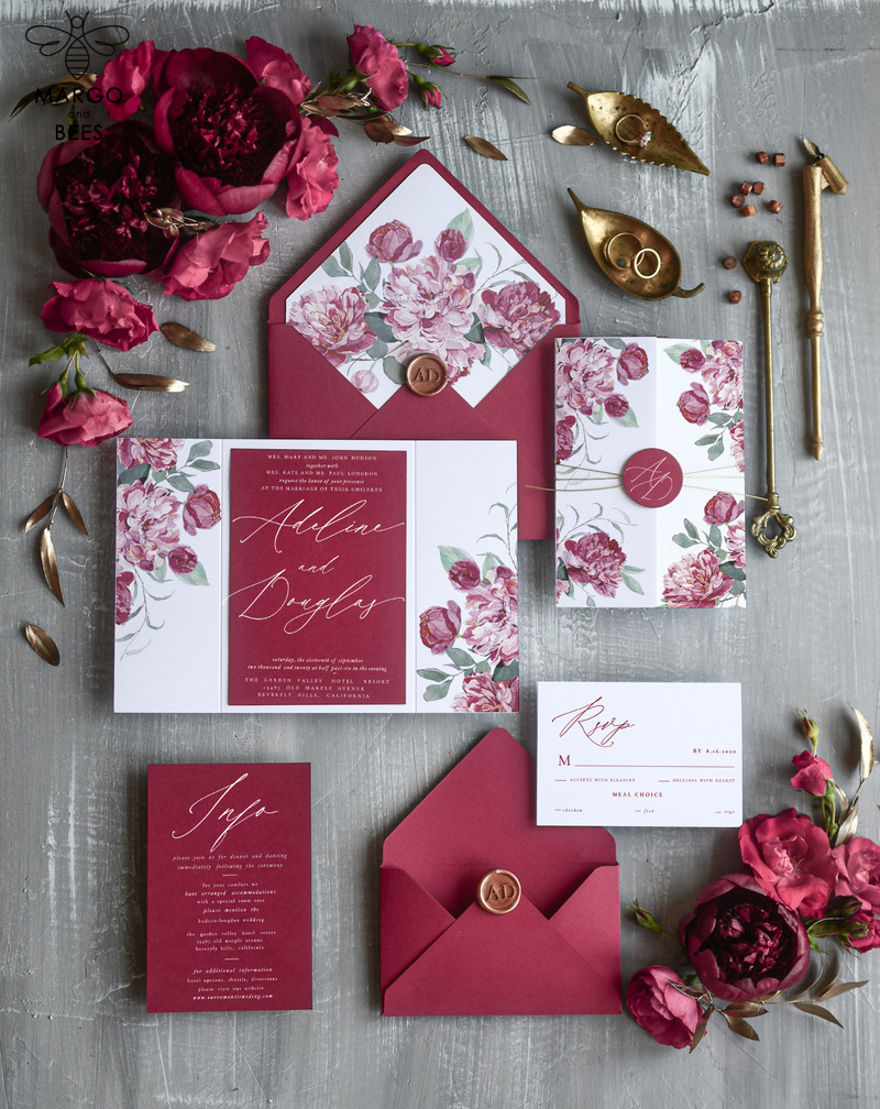 Wedding invitations designs, Classic wedding invitations • Elegant Wedding Invitation Suite • Handmade wedding Invites-0