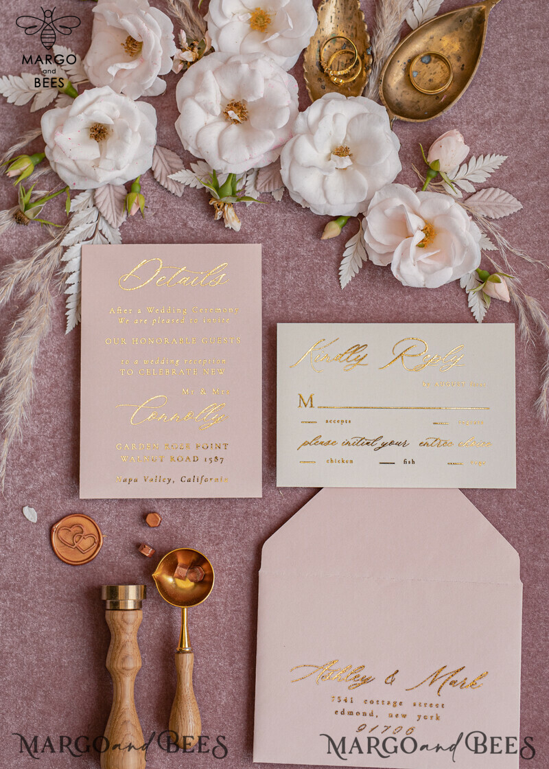 Bespoke wedding invitation cards, Glamour Wedding Invitations • Glitter Shine Wedding Invitation Suite • Luxury Wedding Cards-14