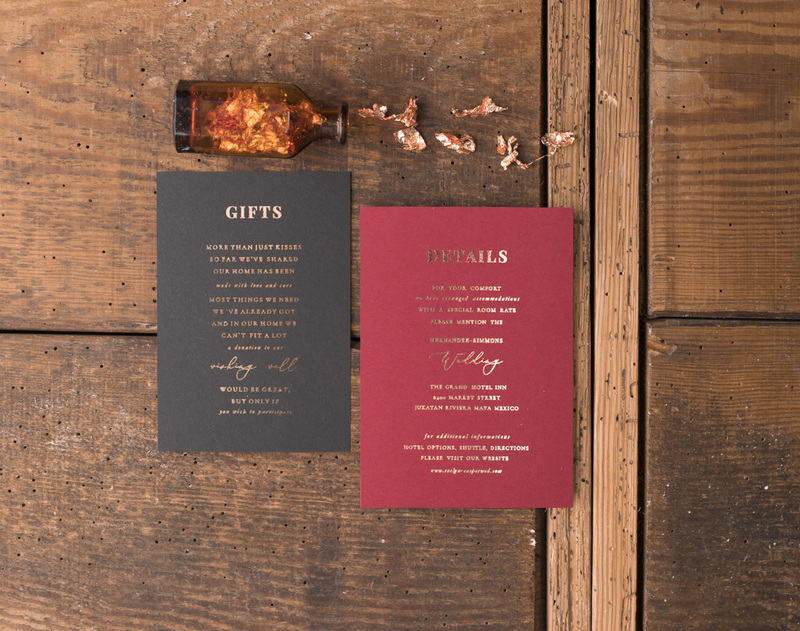 Luxory Gold Wedding invitations  , Vintage wedding invitation suite , mauve burgundy wedding cards-12