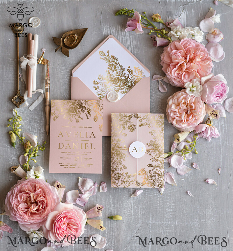 Print wedding invitations, Glamour Wedding Invitations • Golden Shine Wedding Invitation Suite • Luxury Wedding Cards-0