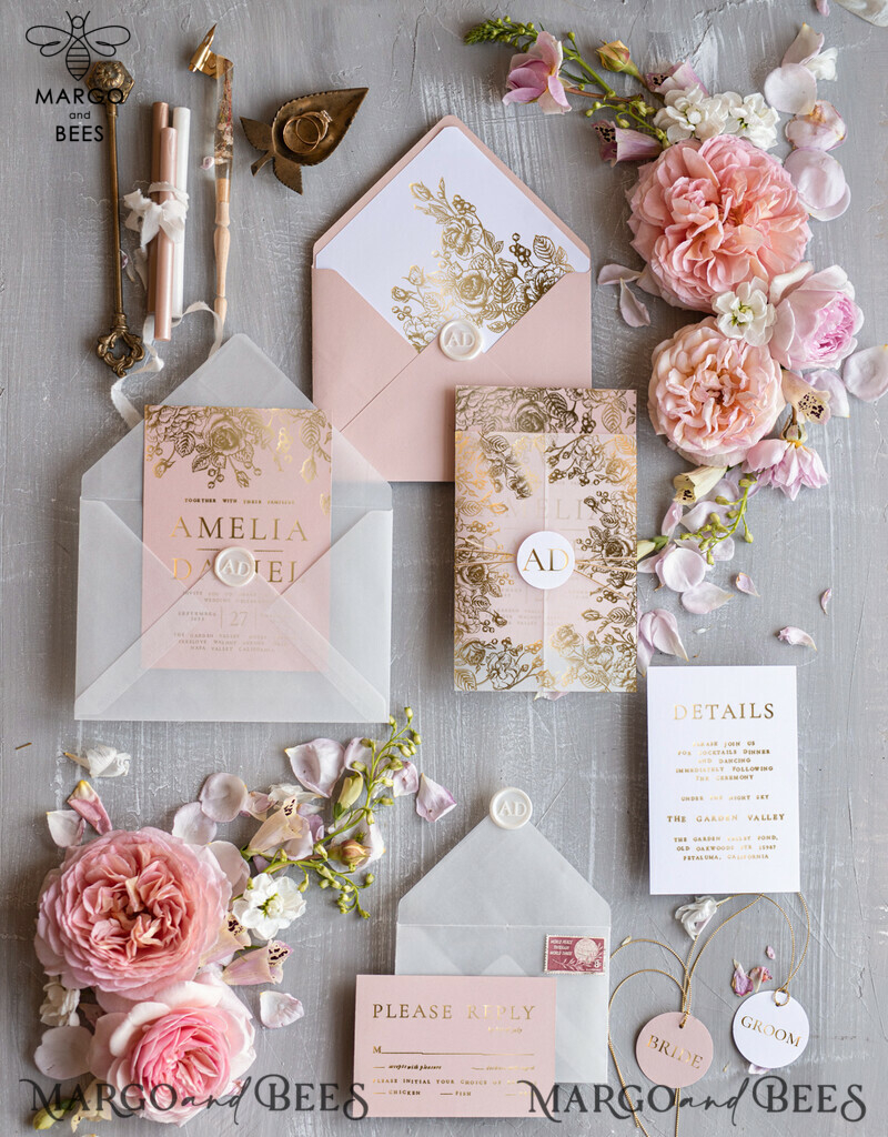 Print wedding invitations, Glamour Wedding Invitations • Golden Shine Wedding Invitation Suite • Luxury Wedding Cards-2