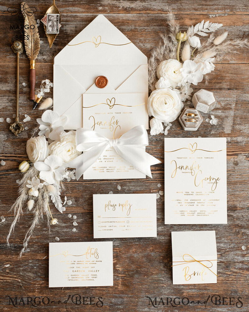 Simple wedding invitation, Glamour Wedding Invitations, Modern Wedding Invitation Suite, Luxury Wedding Cards-2