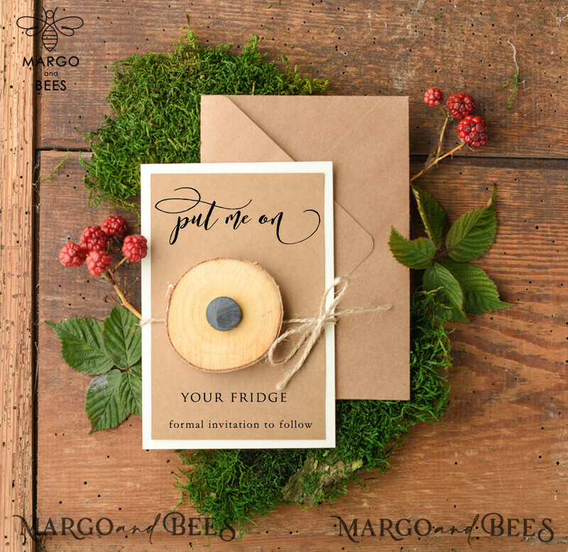 Handmade Save the Date Magnets Cards: A Personalized and Memorable Way to Announce Your Special Day-2