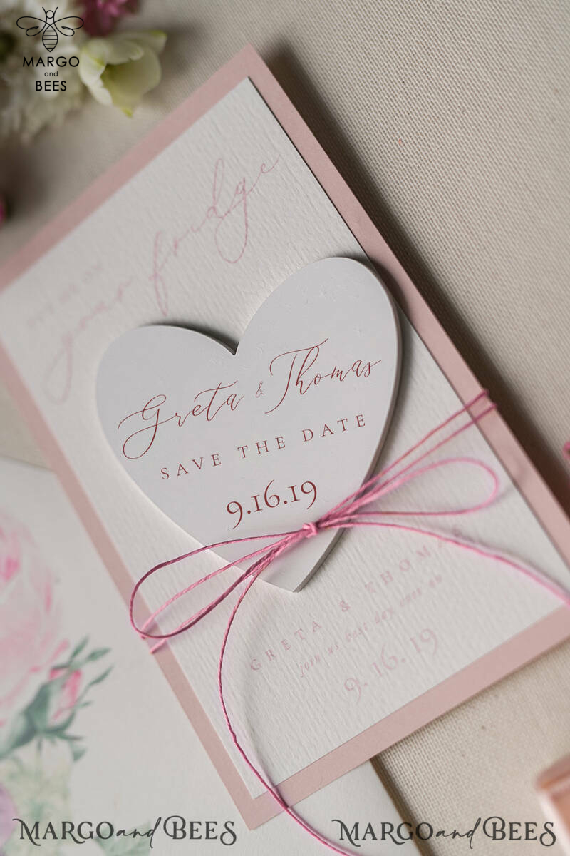 Personalised Save the Date magnet   -4