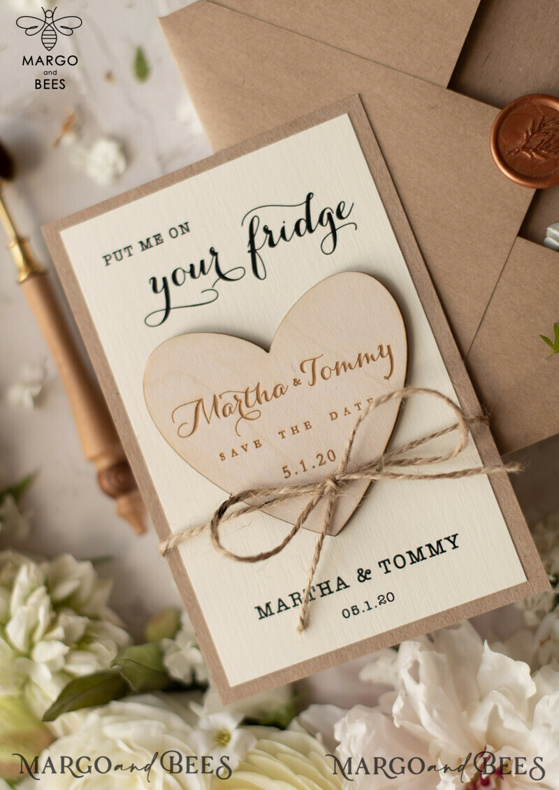 Handmade Save the Date Cards and Magnets: Perfect for Your UK Wedding-5