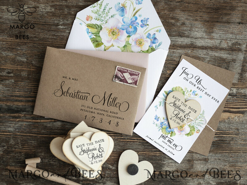 Handmade Save the Date Cards and Magnets - UK's Fridge Magnet Collection-0