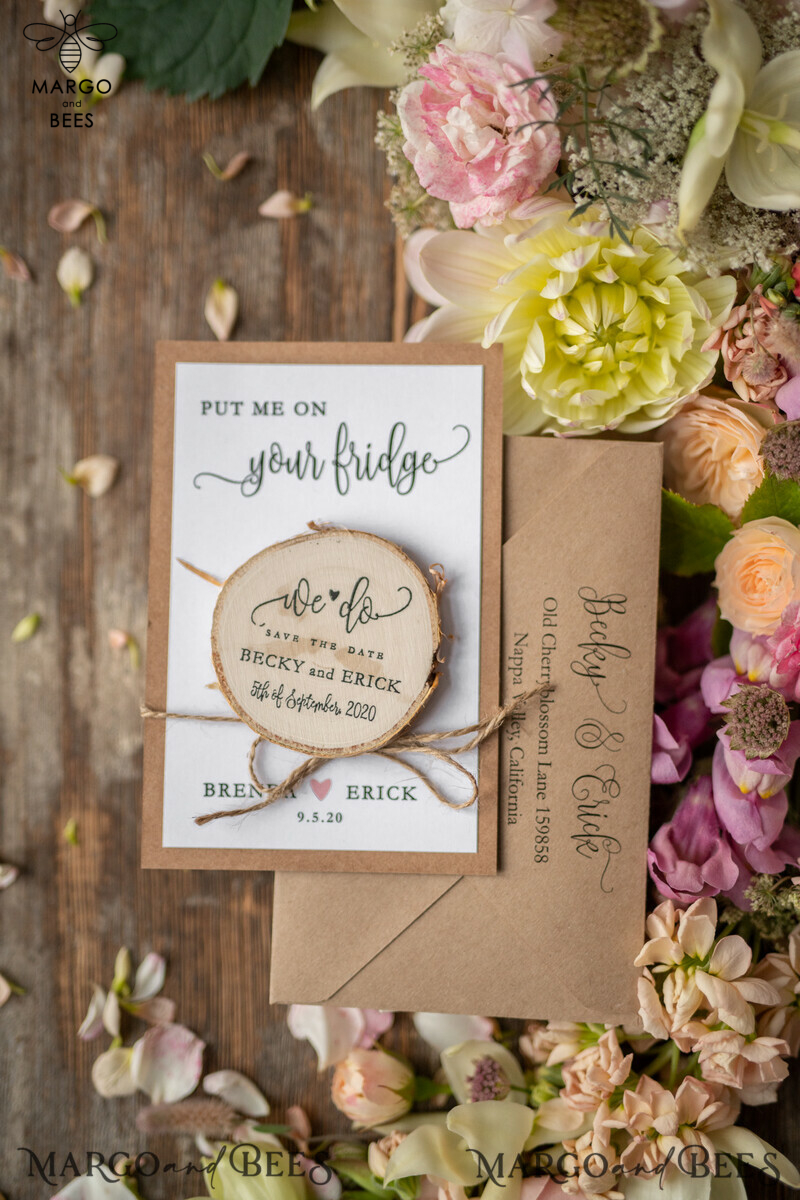 Handmade Save the Date: Personalised Rustic Wooden Heart for a Unique and Charming Wedding Announcement-9