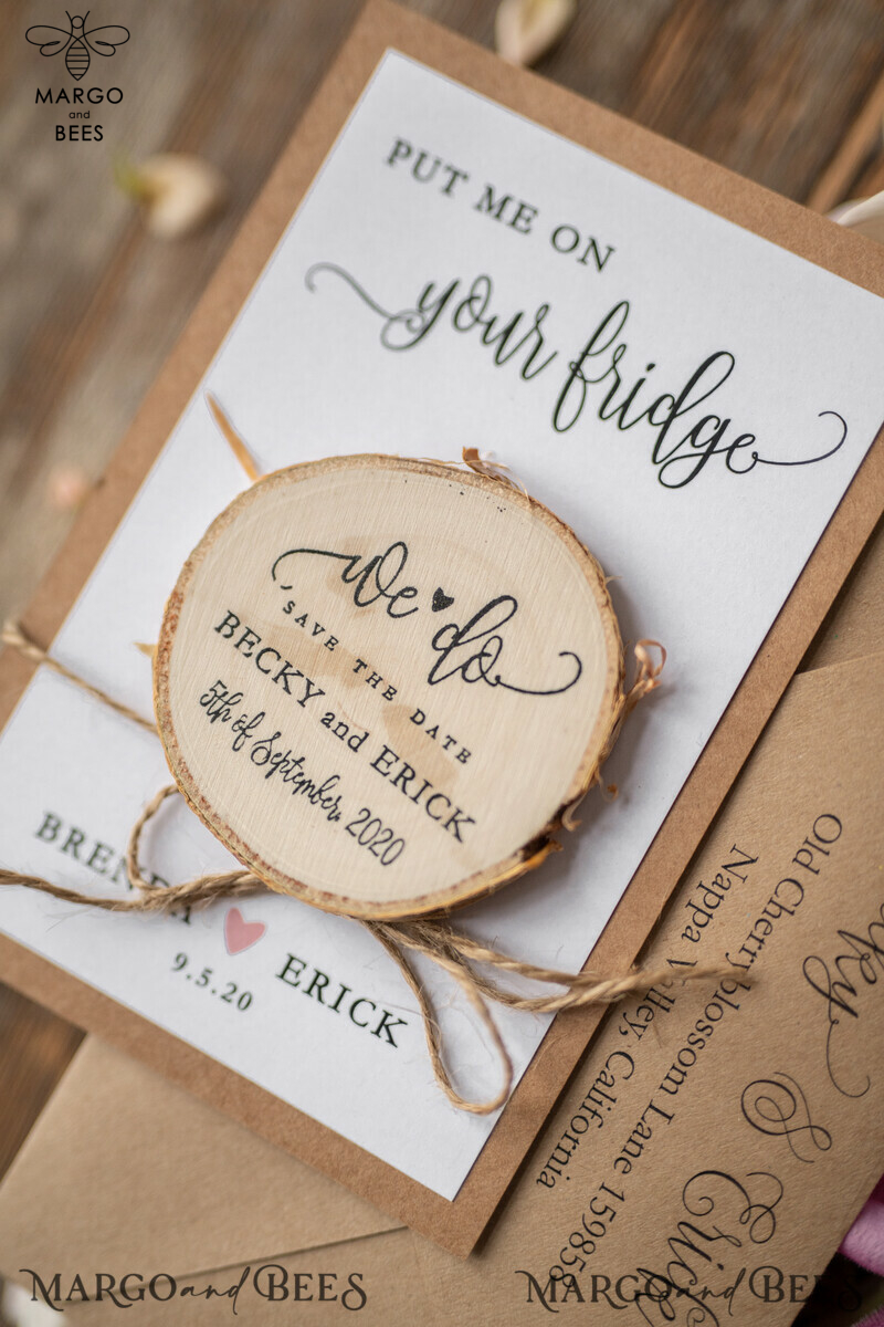 Handmade Save the Date: Personalised Rustic Wooden Heart for a Unique and Charming Wedding Announcement-10