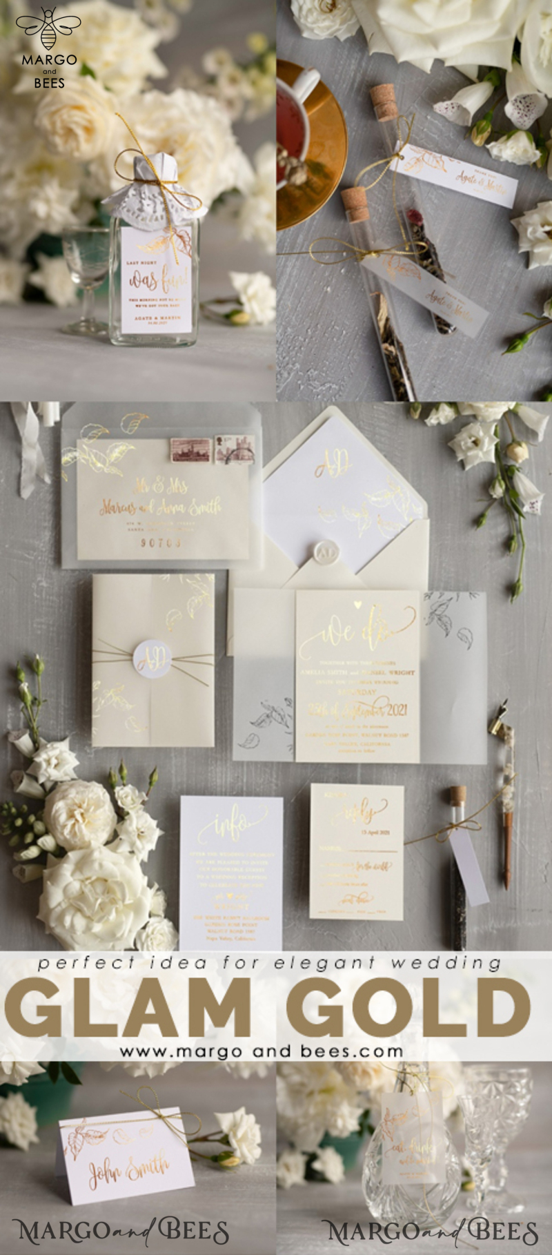 matched shiny, gold weeding cards place, luxory weeding cards place-1