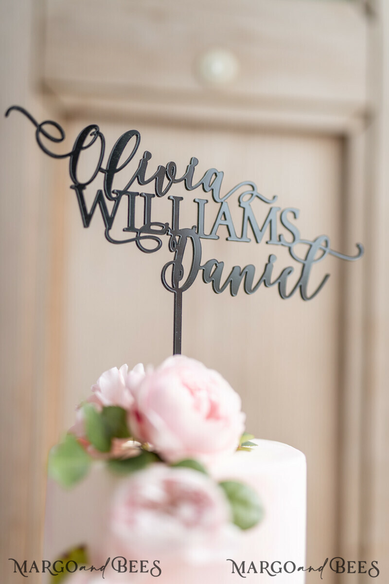 Cake Topper, Plexiglass Cake Topper -2