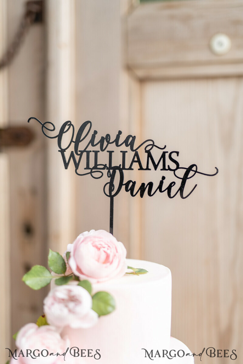 Cake Topper, Plexiglass Cake Topper -4