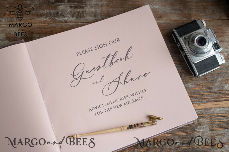 Personalised Velvet Instant Photo Book: A Boho Elegant Instax Wedding Guestbook-2