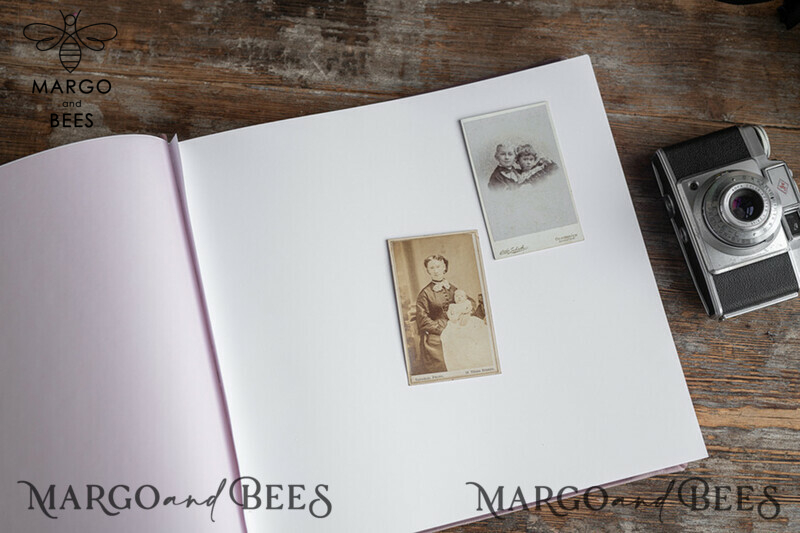 Personalised Velvet Instant Photo Book: A Boho Elegant Instax Wedding Guestbook-5