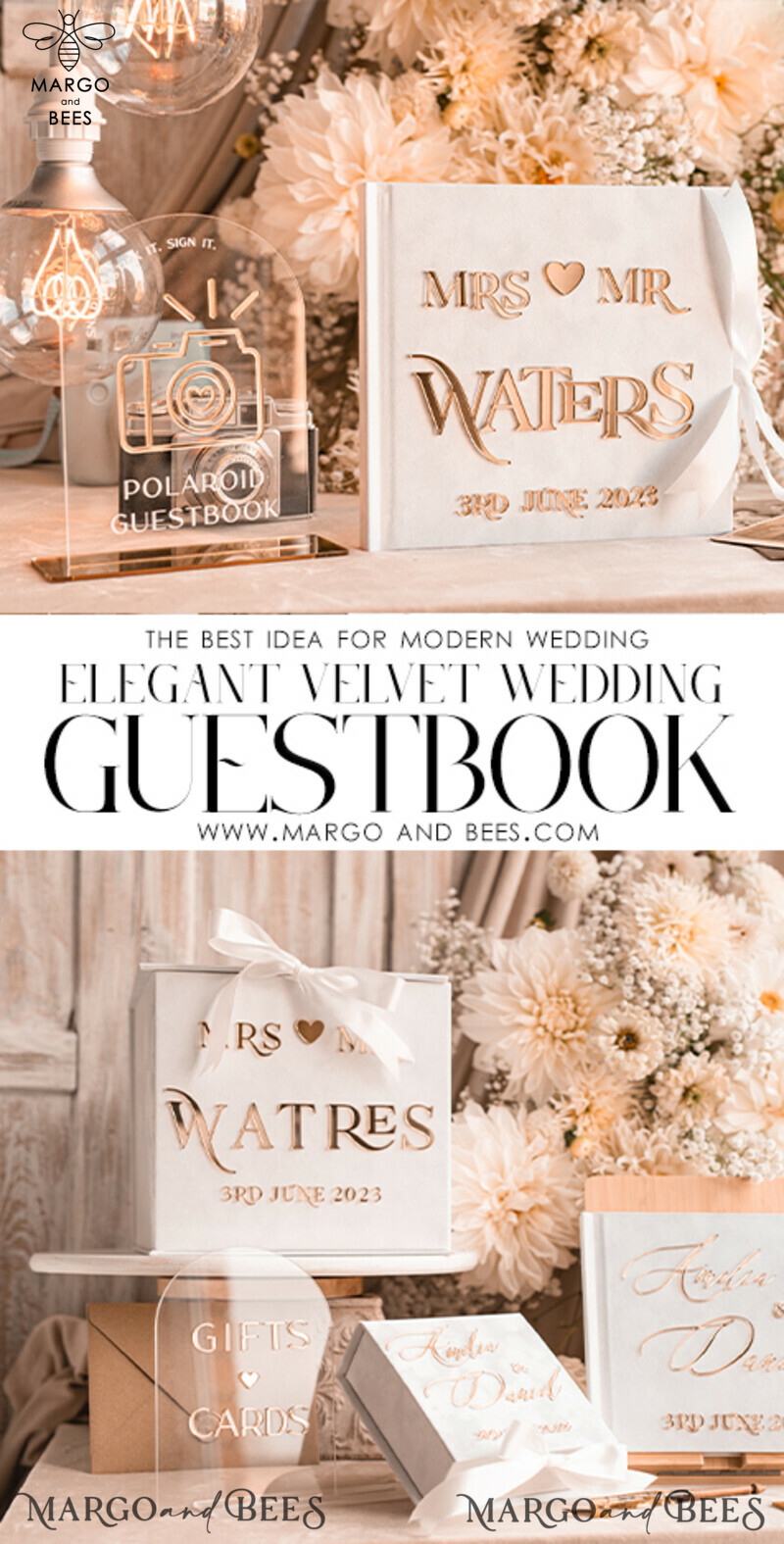 polaroid wedding guestbook is good idea for wedding ?-3
